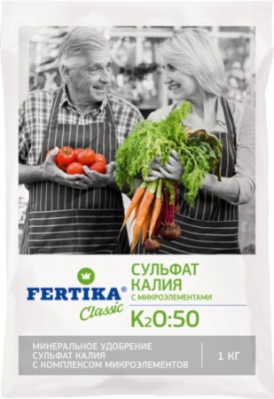 FERTIKA Сульфат калия К2О–50,5%, 1 кг