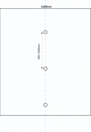 бахчевая пленка второй сорт 2,5м х 1000м, перфорация